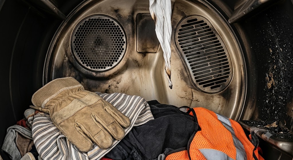 Dryer Vent Lint Buildup